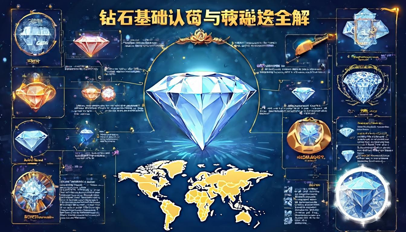 钻石基础认知与获取途径全解