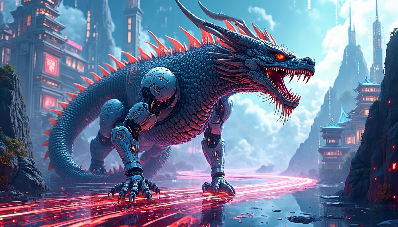 山海经遇上赛博朋克：一场颠覆认知的美学革命