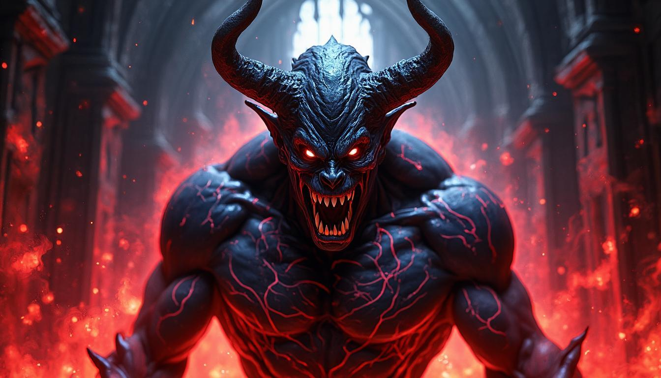 恶魔皮肤的设计与视觉效果分析