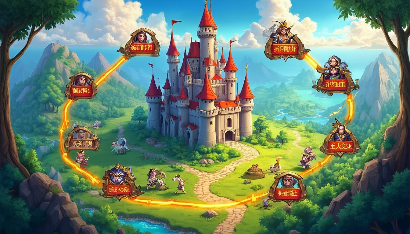 一、从萌新到一方豪强:2025最佳开荒路径解析