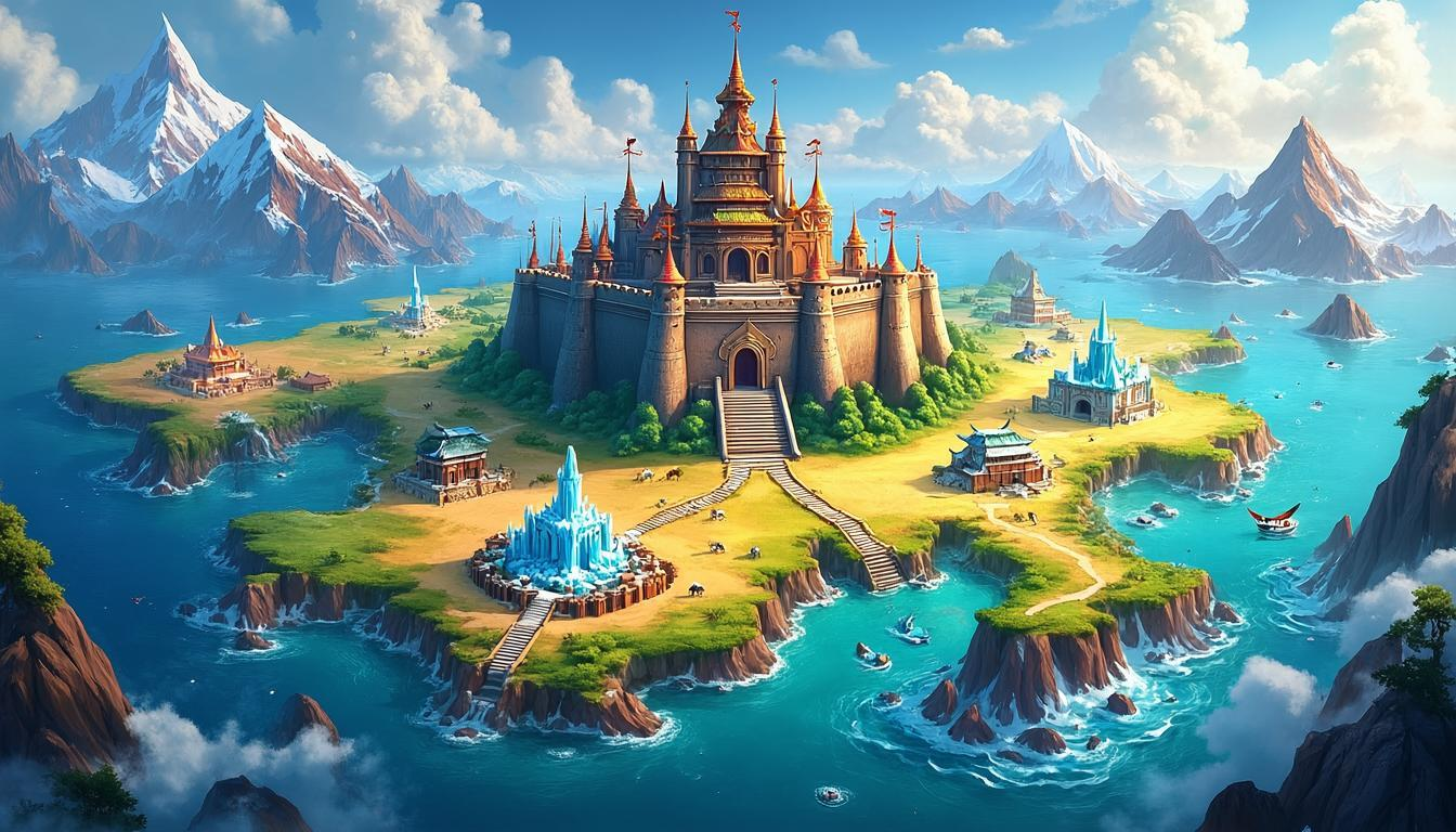 “八荒”地图：传奇宇宙的终极探险与资源争夺核心