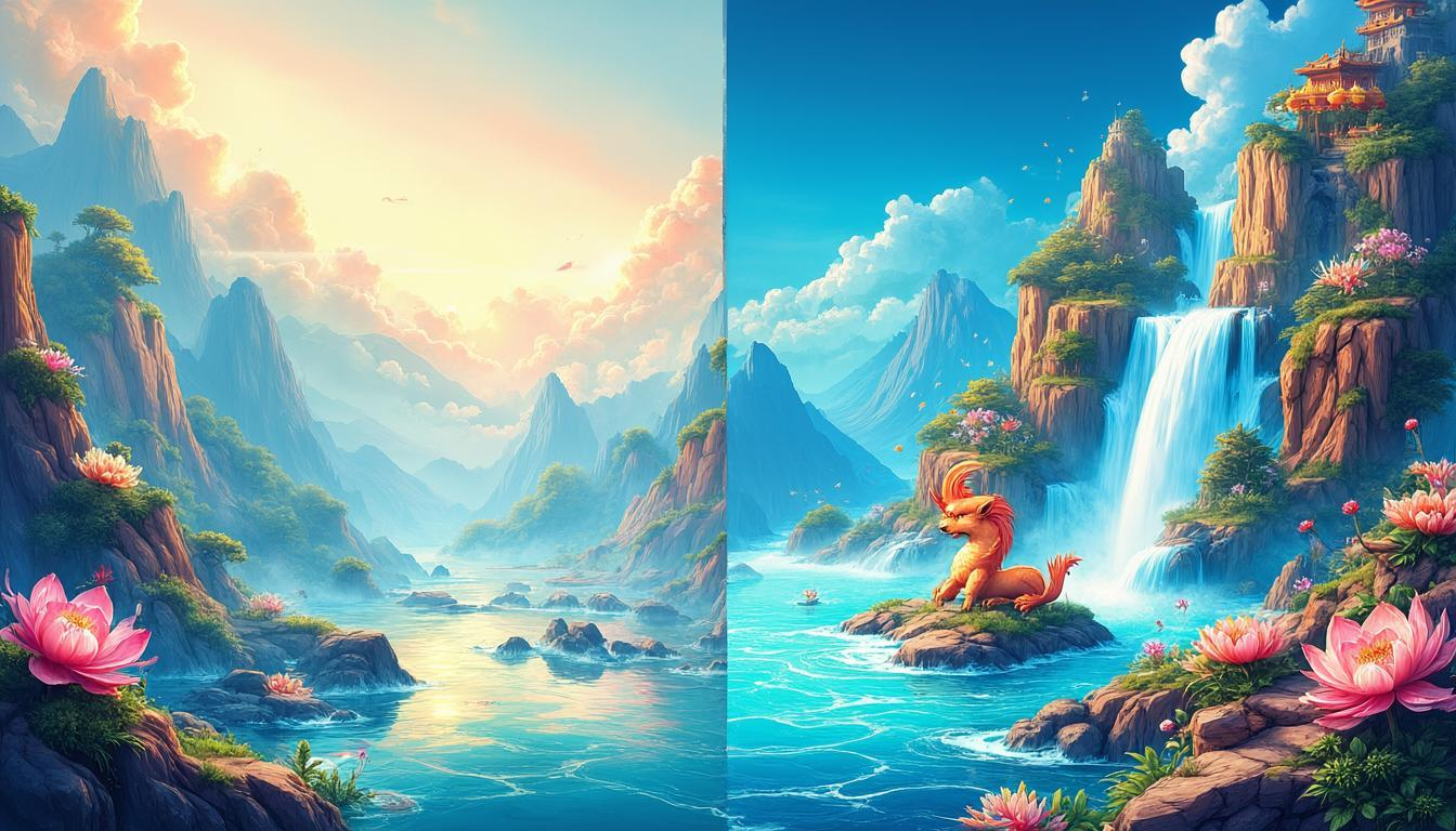 视觉奇观:从静态画卷到可交互的“动态山海”