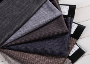 三、定做西服面料的选择