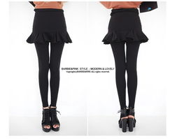 一、加厚打底裙的保暖性选择