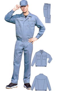 三、确定工作服的面料和款式