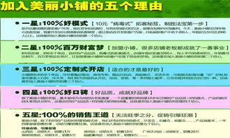 三、美丽小铺加盟收益分析