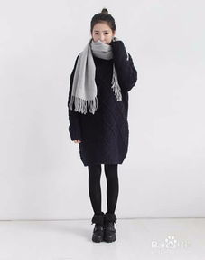 三、围巾搭配技巧