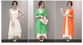 三、棉麻连衣裙的清洗与护理