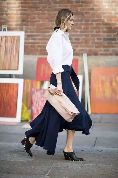 二、经典款式的职场穿搭