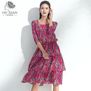 三、桑蚕丝连衣裙的保养方法