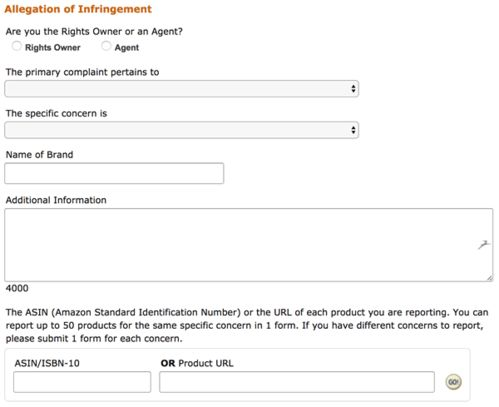 150. 亚马逊举报侵权,在亚马逊投诉对方版权侵权需要什么资料