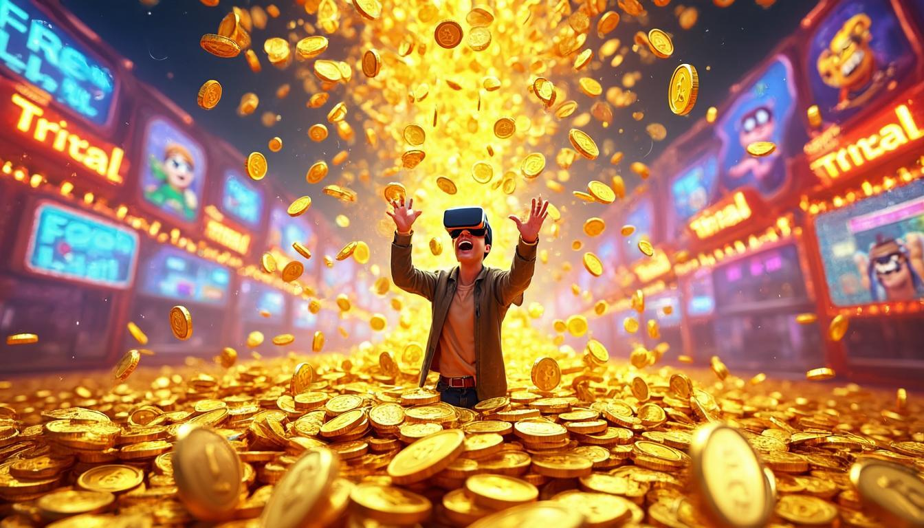 无限金币的诱惑:一场永不结束的“试玩”狂欢