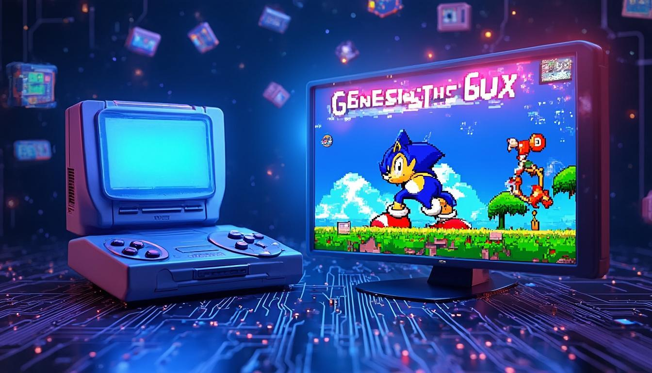 一、模拟器核心选择:不是所有“MD模拟器”都叫Genesis Plus GX