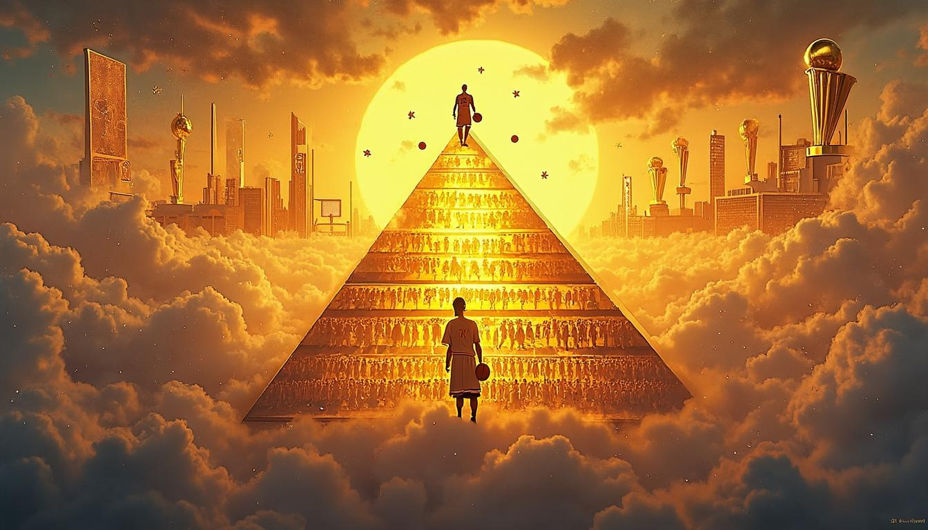 金字塔尖的孤独:乔丹、詹姆斯与不可逾越的传奇